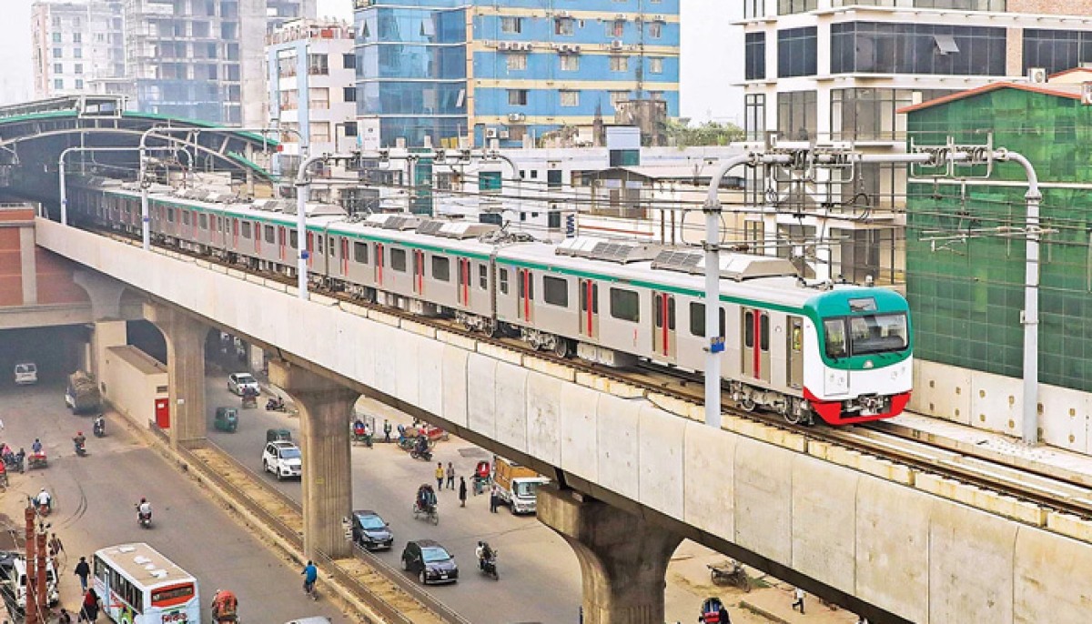 আজ থেকে সকাল ৮টা—দুপুর ২টা পর্যন্ত চলছে মেট্রোরেল