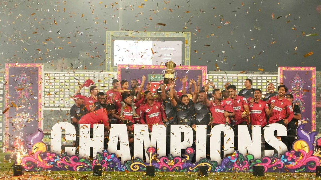 কুমিল্লাকে হারিয়ে প্রথম শিরোপা বরিশালের